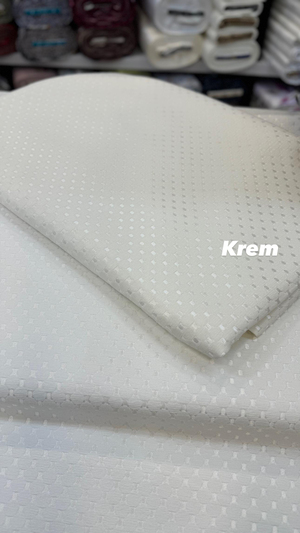 Krem Honey Para Puan Desen Etuval Şönil Pike