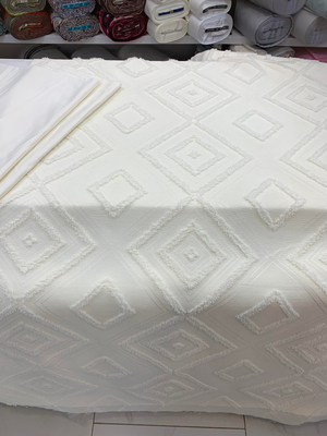 Krem Kilim Baklava Desen Hera Pike
