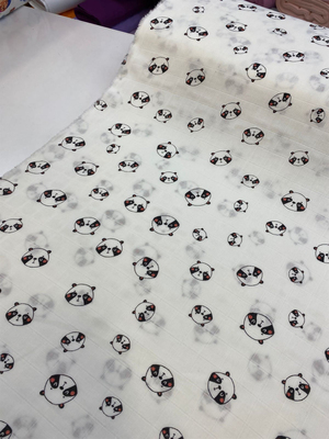 Panda Surat Desenli Müslin Bezi D88
