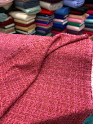 Pembe İpek Tüvit Kumaş