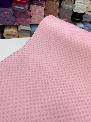 Pembe Nohut Kumaş (Minky)