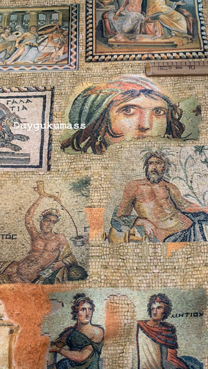 Sanat Tarihi Desen Dijital Kumaş