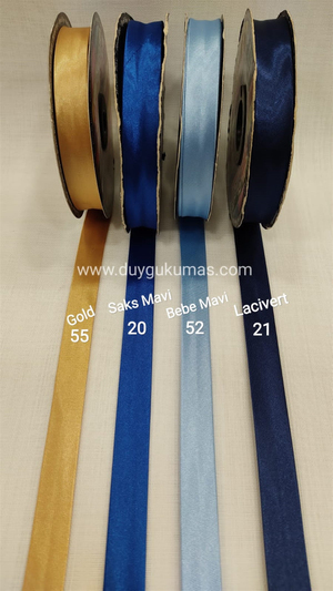 Saten Biye 2 cm Genişlikli (Metre İle)