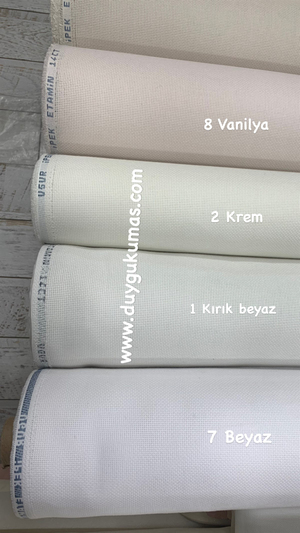 Uğur İpek Etamin 14 Count İşlemelik Kumaş