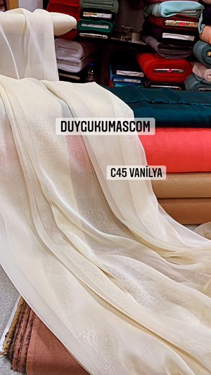 Vanilya C45 Janjan Şifon