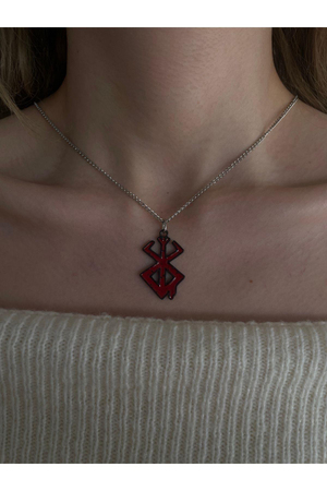 Berserk Guts Griffith Tasarım Unisex Kolye