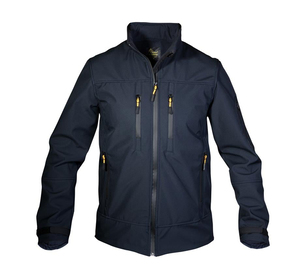 Softshell Kapişonlu Lacivert Mont