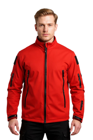 Softshell Kırmızı Mont