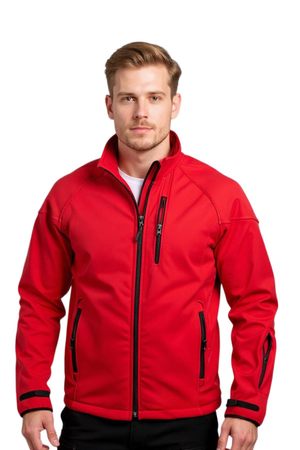Softshell Kırmızı Mont