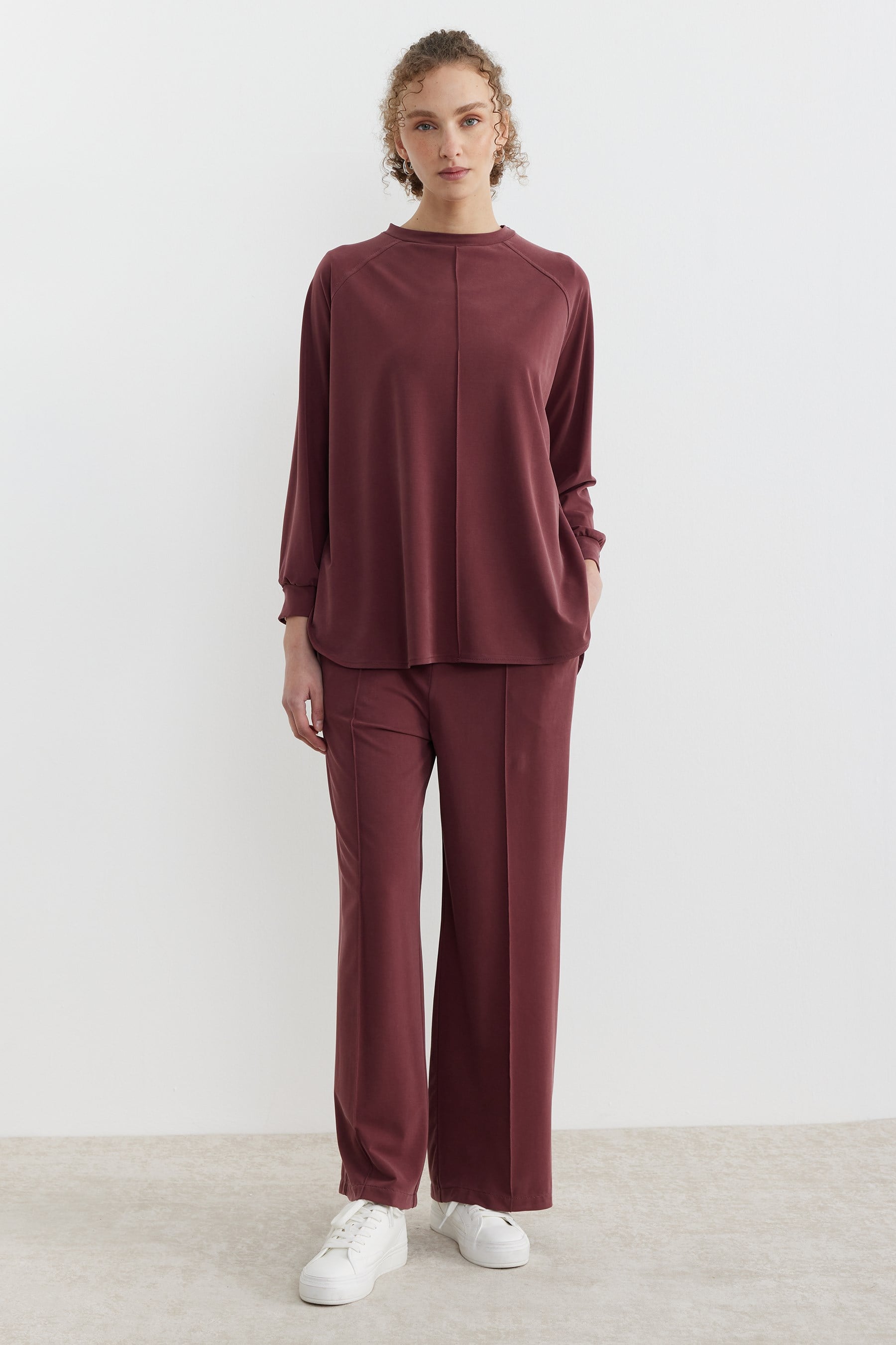 Pike Modal Basic Takım Bordo