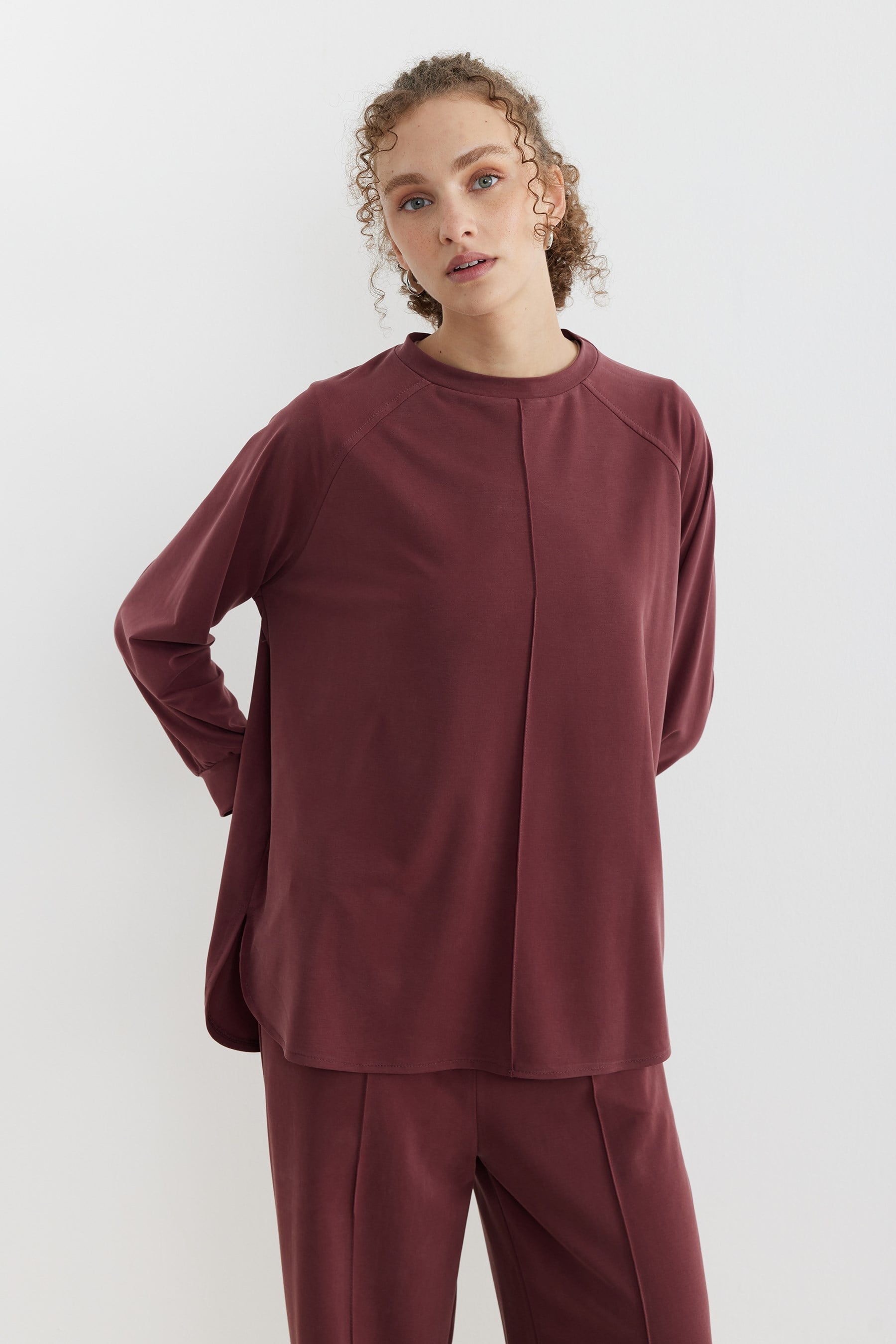 Pike Modal Basic Takım Bordo