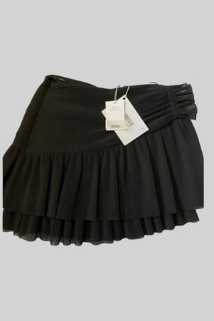 Zimmermann Kadın Mini Etek Siyah