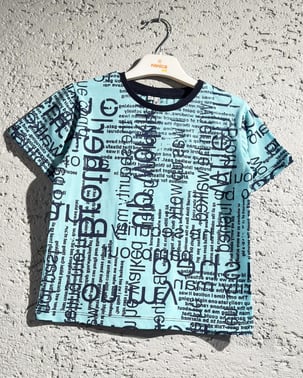 Erkek Çocuk Baskılı T-Shirt 6-16 Yaş