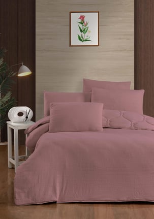 Emboss Anew Çift Kişilik Yorgan Seti