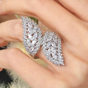 Effective Diamond Meleğin Rüyası Gümüş Yüzük