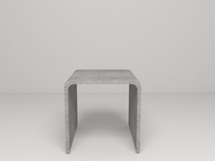 Süreyya Sehpa 50x50 Cm Beton Gri