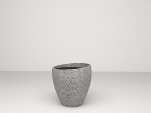 Zamano Serisi Uzun Beton Gri Saksı