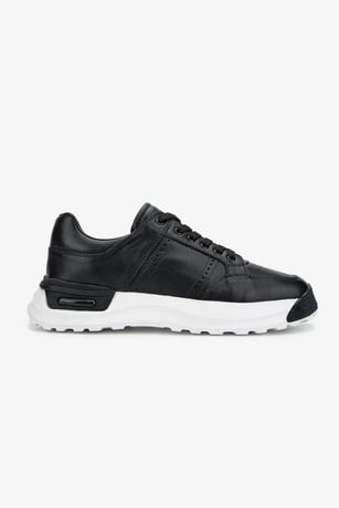 Valmenti Sneak Erkek Siyah Hakiki Deri Sneakers & Spor Ayakkabı