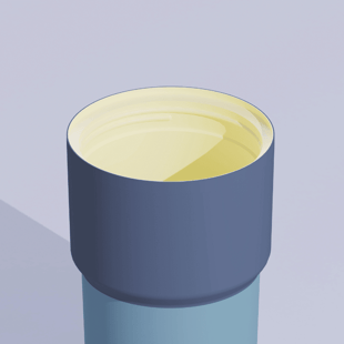 Asobu Coffee Express Tumbler - Pastel Blue
