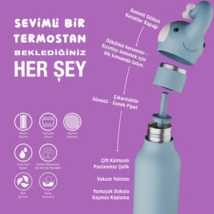 Asobu Bestie Bottle - Elephant