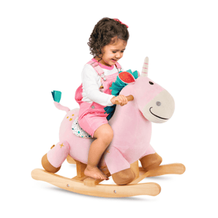 B.Toys Sallanan Unicorn - Pembe