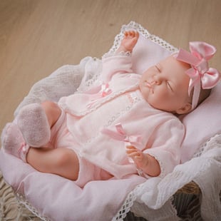 Berenguer Babylin Gerçekçi Yenidoğan Oyuncak Kız Bebek 45 cm