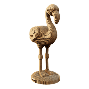 Cartonic 3D Puzzle - FLAMINGO