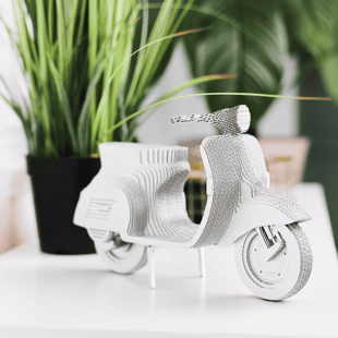 Cartonic 3D Puzzle - SCOOTER