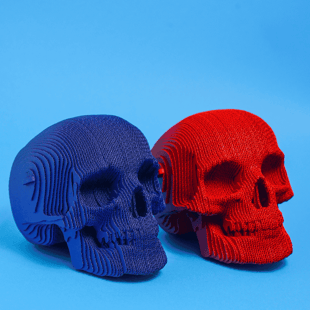 Cartonic 3D Puzzle - SKULL