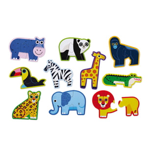 Crocodile Creek İlerleyen Puzzle - Orman