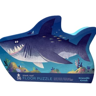Crocodile Creek Puzzle - 36 Parça - Köpekbalığı Resifi