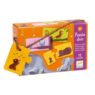 Djeco İkili Puzzle - Duo Mom Baby