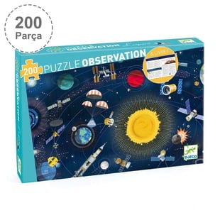 Djeco Klasik Puzzle 200 Parça - The Space
