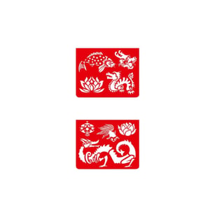 Djeco Resim Boyama Şablonları - Asia
