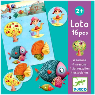 Djeco Tombala Oyunları - Lotto 4 Seasons
