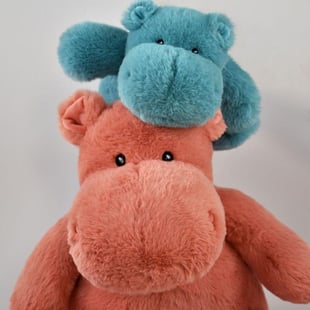 Doudou Mavi Hipopotam 25 cm