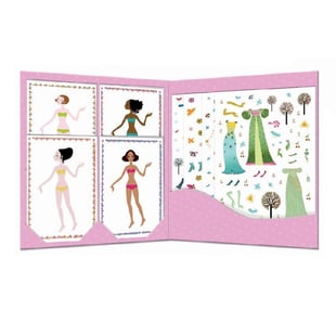 Djeco Kağıt Giydirme Seti - Dresses Through The Seasons