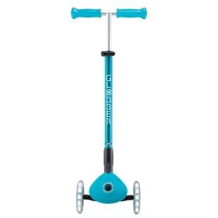 Globber Elite Deluxe Işıklı Scooter - Mavi