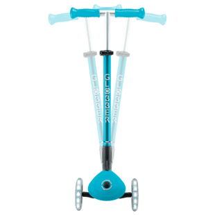 Globber Elite Deluxe Işıklı Scooter - Mavi