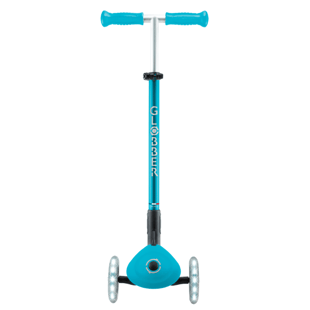 Globber Elite Deluxe Işıklı Scooter - Mavi