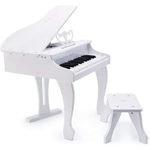 Hape Deluxe Grand Elektronik Piyano - Beyaz