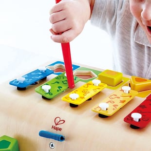 Hape Şekil Eşleştirmeli Ksilofon