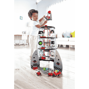 Hape 4 Katlı Ahşap Roket
