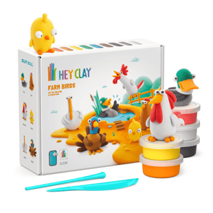 Hey Clay Yaratıcı Kil Seti - Kümes Hayvanları