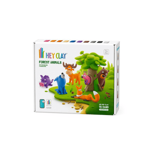 Hey Clay Yaratıcı Kil Seti - Forest Animals