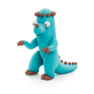 Hey Clay Yaratıcı Kil Seti - Stegosaurus, Pachycephalosaurus, Brachiosaurus