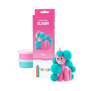 Hey Clay Yaratıcı Kil Seti - Cloudy