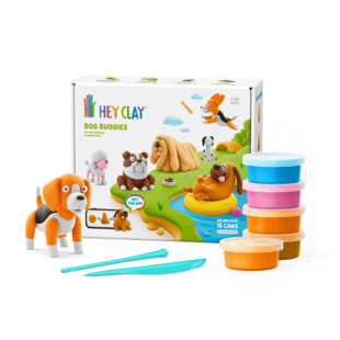 Hey Clay Yaratıcı Kil Seti - Dog Buddies