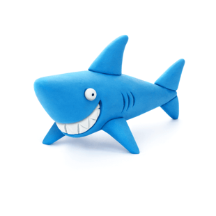 Hey Clay Yaratıcı Kil Seti - Shark