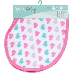 Ideal Baby Ağız Bezi Ve Önlük - Pretty Sweet
